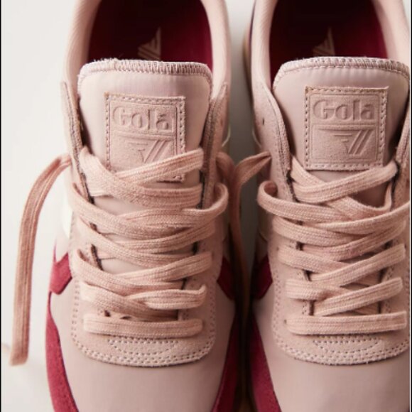Gola Pink and Burgundy Women's Sneakers - Picture 3 of 3